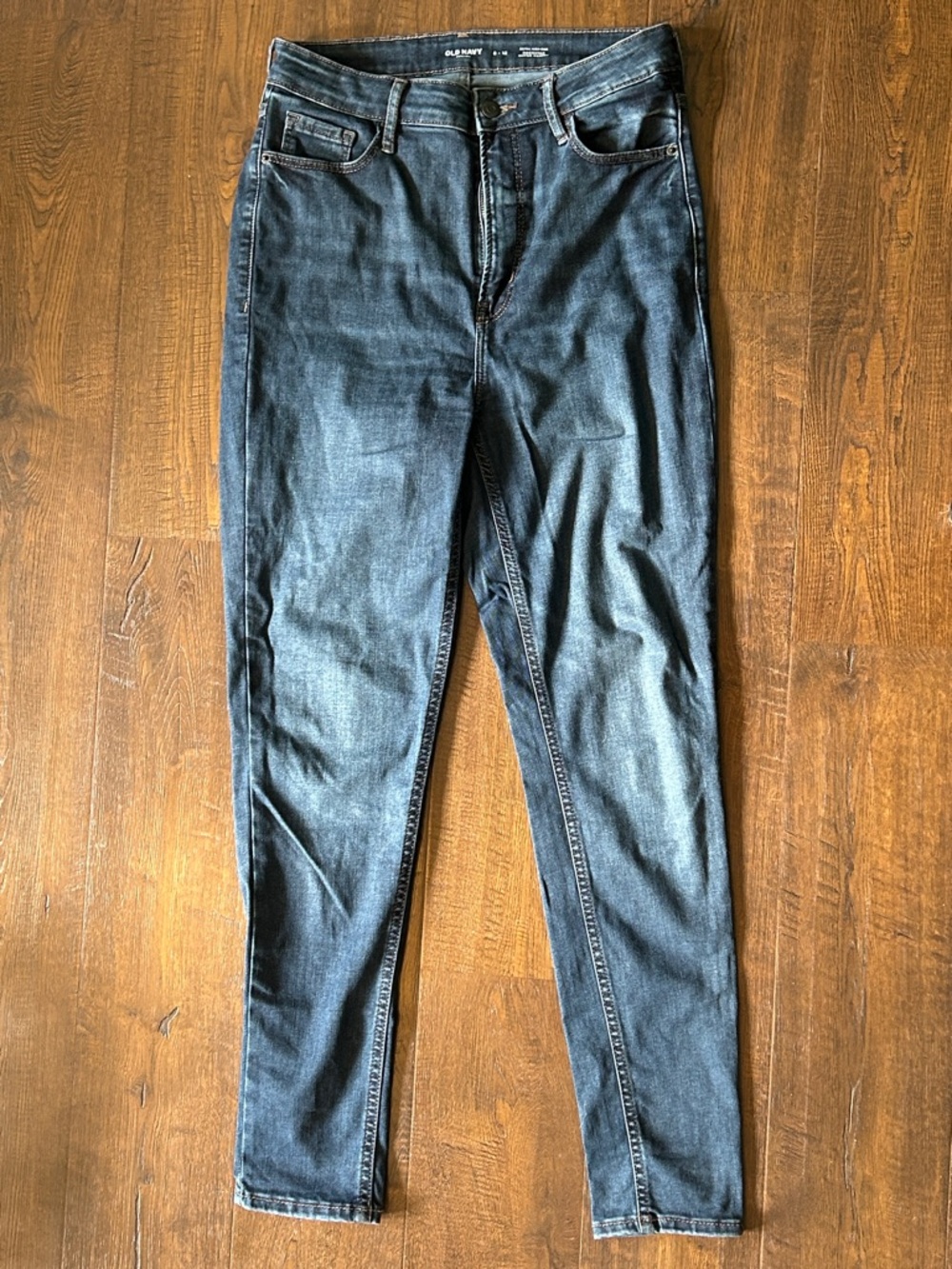 Old Navy Dark Wash Slim Straight Jeans